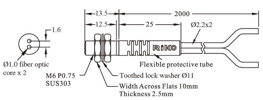 臺(tái)灣立科光纖傳感器PR-620-B1尺寸圖.png